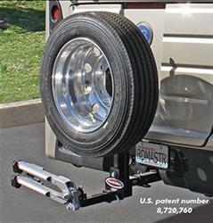 ROADMASTER RV SPARE TIRE MOUNT CARRIER, 195225-S